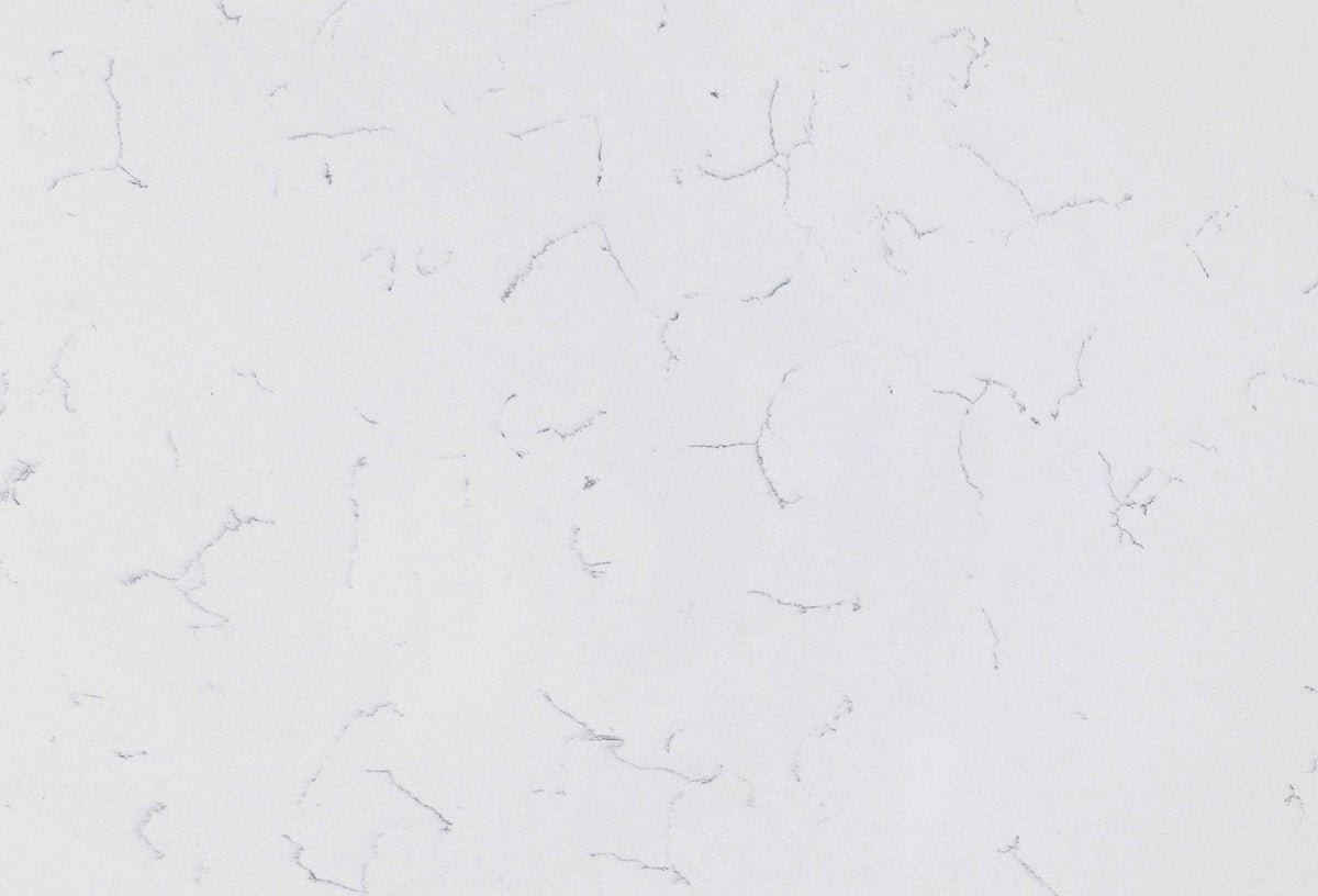 White Carrara Quartz Slab