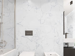 Artificial Carrara White Engineered Marble Slab