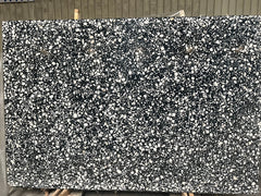 Black Inorganic Terrazzo with with White Particles