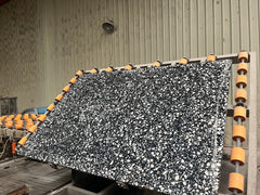 Black Inorganic Terrazzo with with White Particles