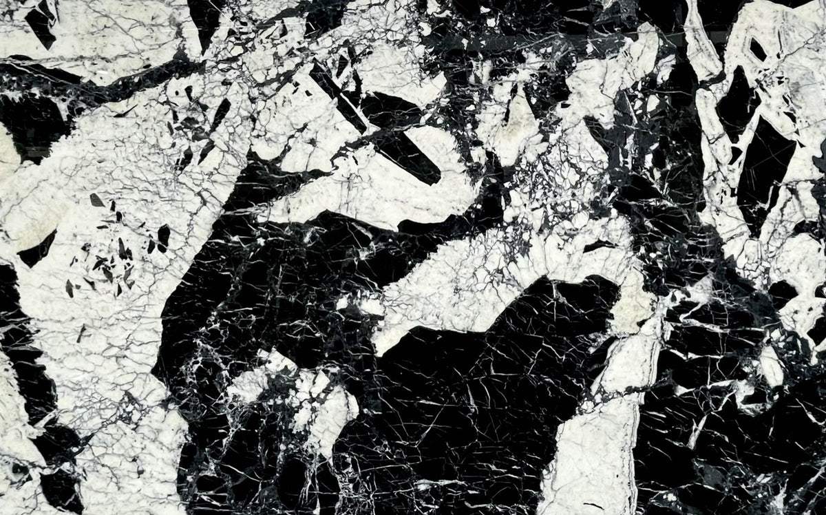 Calacatta Black Marble Slab