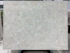 Crystal White Quartzite Slab