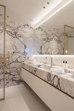 Dover White Marble Slab
