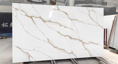 Engineered Calacatta Gold Quartz Slab