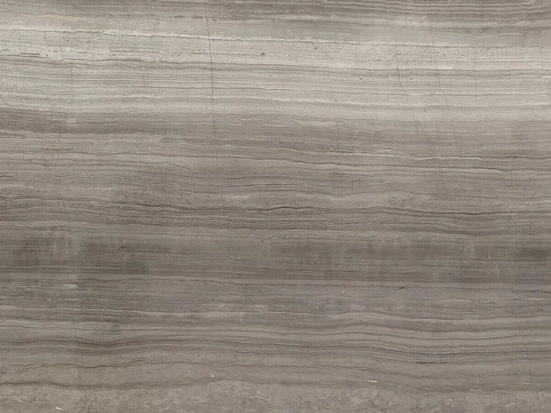 Grey Wood Grain Marble Slab