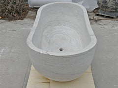 Martha White Marble Bathroom Bathtub