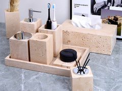 Natural Travertine Bathroom Accessories
