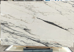 Oriental Calacatta White Marble Slab