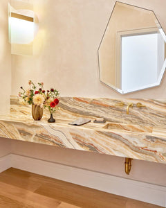 Rainbow Onyx Marble Slab
