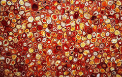 Red Agate Gemstone Slab