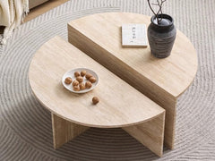 Wabi Sabi Natural Travertine Coffee Table