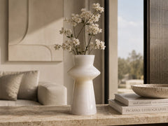 White Onyx Marble Vase