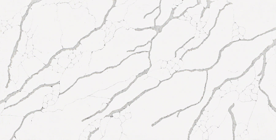 Artificial Calacatta White Quartz Stone Slab