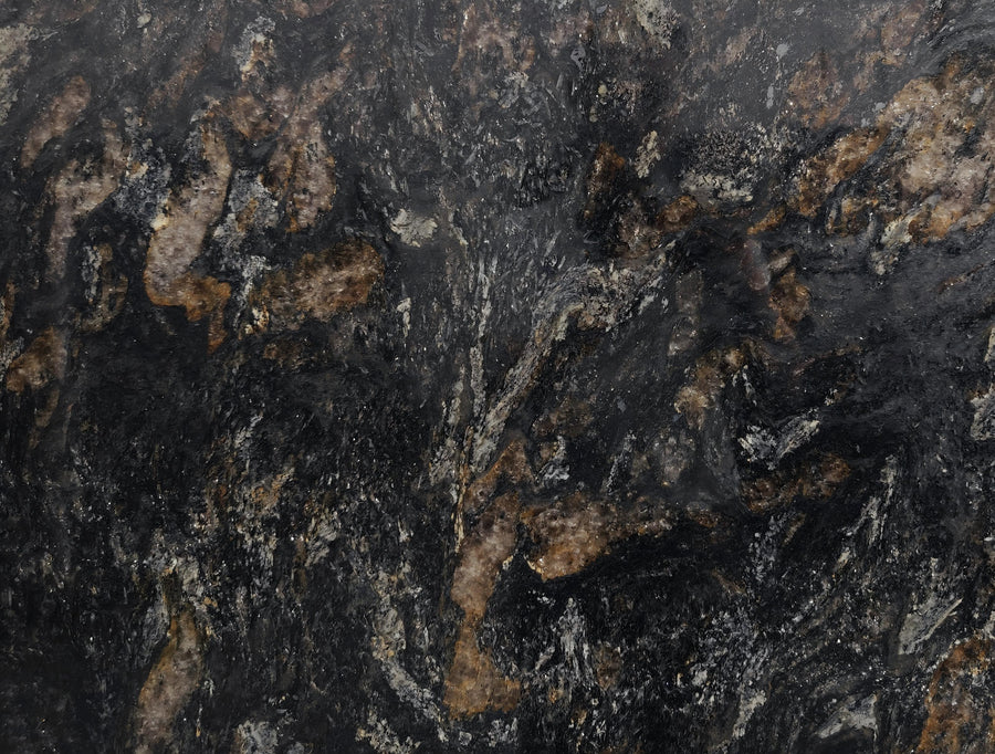 Brazil Black Platinum Granite Slab